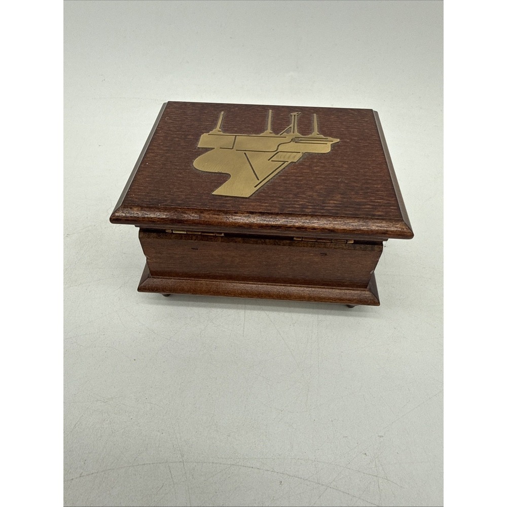 Vintage Jobin Music Box Plays Edelweiss Switzerland - Picture 4 of 10